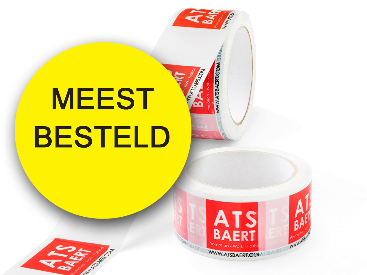 Meest bestelde bedrukte tape - PVC Tape